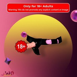 LeLuv 7.5 Vibrating and Rotating Female Lesbian Strap On SO-011