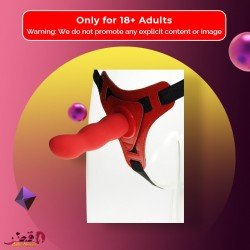 Red Deep Climax Strap On Dildo Realistic Penis Harness SO-021
