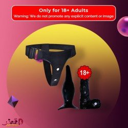 Strap-on Dildo With Anal Butt Plug SO-023