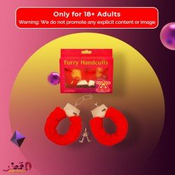 Fetish Fantasy Beginner's Furry Cuffs in Red BDSM-004