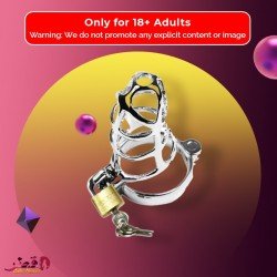Chastity Steel Lock Device for Men BDSM-010