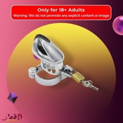 3 Size Metal Male Chastity Device Belt Cock Cages BDSM-022