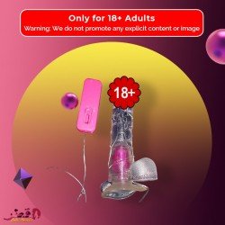 Crystal Lover Jelly Realistic Vibrator with Suction Cup RSV-065