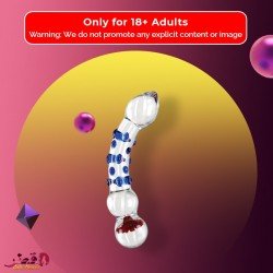 Flower Crystal Glass Dildo Sex Toy GD-003