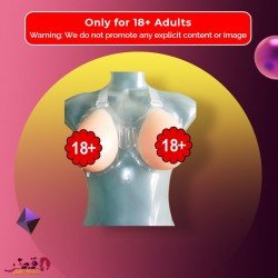 Silicone Breast 550 gms/pair with Transperant Bra SBP-001