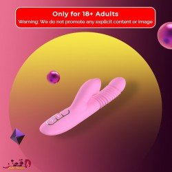 Heating 3 Layer Tongue Licking Toy Nipple Sucking Clitoris Stimulate Vibrator RV-003