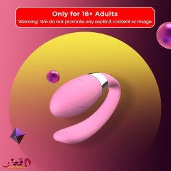 Wearable U Shape Remote Control Clitoris Luxury Vibrator LXV-030