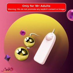 Multi Speed Golden Ben Wa Vibrating Balls Anal Vaginal BV-013