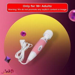 Powerful Multispeed Fairy Female Personal Wand Massager VM-009