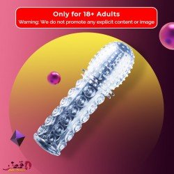 Crystal Penis Sleeve Textured Extension PES-021