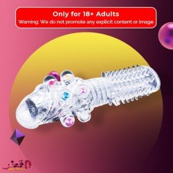 Male Cock Rings Penis Extension With Colourful Beads PES-022