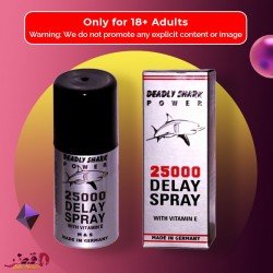 Deadly Shark 25000 Delay Spray for Men with Vitamin E DTZ-007