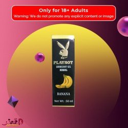 Playboy Lubricant Water Based Gel-Banana Flavoured CGS-031