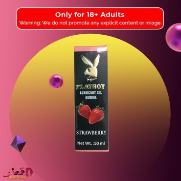 Playboy Lubricant Water Based Gel-Strawberry Flavoured CGS-034