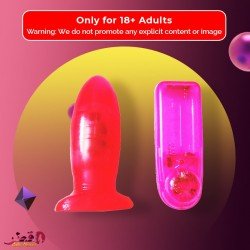 Crystal Anal Butt Plug Vibrating AD-013